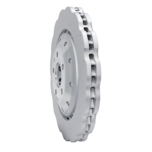 Audi RS5 Brake Rotor (1) - Front - R1 Concepts - Drilled Carbon Alloy GeoMET - `13-`24